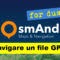 Navigare un file GPX con OsmAnd